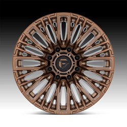 Fuel Rebar 8 D850 Platinum Bronze Custom Truck Wheels 3